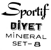 sportif diyet mineral set-8
