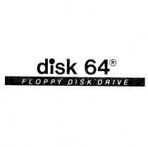 disk 64 floppy disk drive