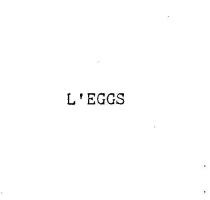 l´eggs