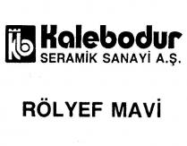 kalebodur kb şekil rölyef mavi