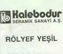 kalebodur rölyef yeşil