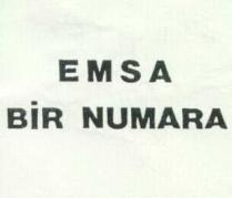emsa bir numara