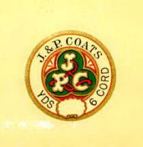 j & p.coats yds 6 cord