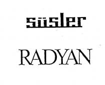 süsler radyan