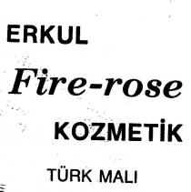 erkul fire rose kozmetik