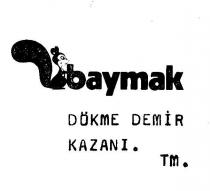 baymak sincap şekli
