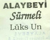 alaybeyi sürmeli