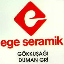 ege seramik e gökkuşaği duman gri