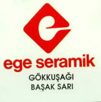 ege seramik e gökkuşaği başak sari
