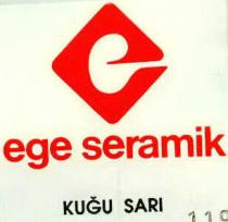 ege seramik e kuğu sari