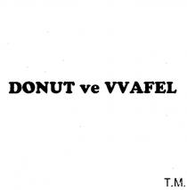 donut ve vvafel
