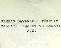 simpaş dayanikli tüketim mallari tic. ve san. a.ş.