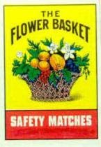 the flower basket safety matches