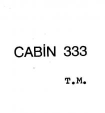 cabin 333