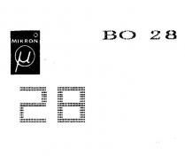 mikron bo 28