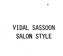 vidal sassoon salon style