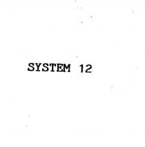 system 12