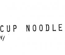 cup noodle