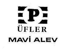 üfler mavi alev