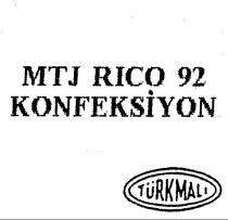 mtj rico 92