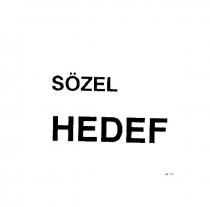 sözel hedef