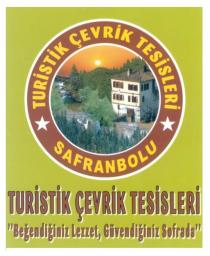 turistik çevrik tesisleri safranbolu beğendiğiniz lezzet güvendiğiniz sofrada