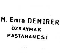 m.emin demirer özkaymak