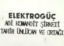 elektrogüç tahir ünlücan