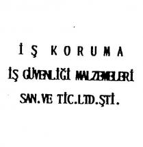 iş koruma iş güvenliği
