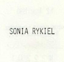 sonia rykiel