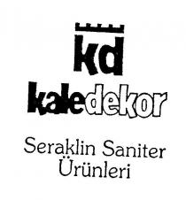 kaledekor kd seraklin saniter