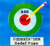 özdebirden hedef puan