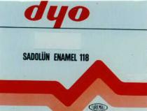 dyo sadolün enamel 118