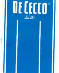 de cecco dali 887