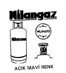 milangaz açik mavi renk