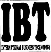 ibt international business technology