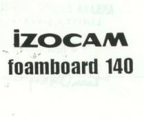 izocam foamboard 140