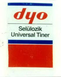 dyo selülozik universal tiner
