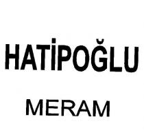hatipoğlu meram