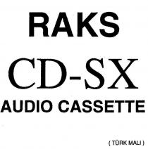 raks cd-sx audio cassette