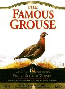 the famous grouse finest scotch whisky