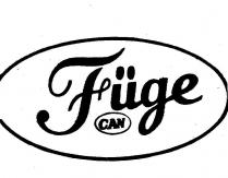 füge can