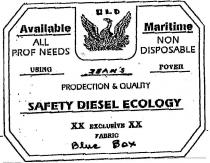 old available using maritime non disposable safety dieselecology*dav