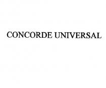 concorde universal