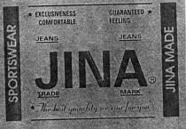 jina sportswear jina exclusiveness comfortable