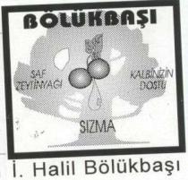 bölükbaşı sizma i.halil bölükbaşı