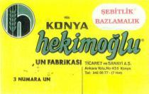 konya hekimoğlu