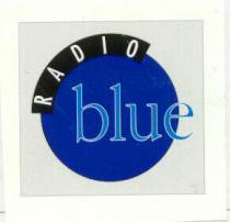 blue radio daire şekli