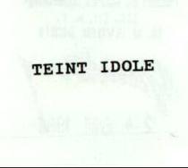 teint idole