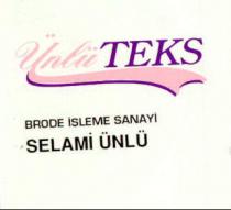 ünlü teks selami ünlü